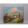 Image 1 : J. Clement Oil on Canvas 