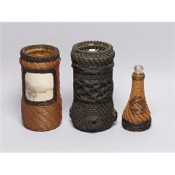Collection Nautical Braided Bottles Ca, 1930