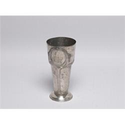 Jugendstihl Silver PLate Skittles Trophy 