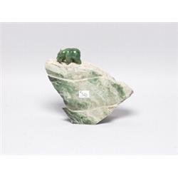 Jade Bear on Jade Block