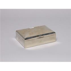 Hallmarked Alpaca Cigar Box