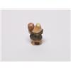 Image 2 : 20th C. Netsuke Ivory - Figure Holding Mask