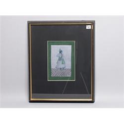Antique Moghul Painting