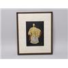 Image 1 : Japanese Gilt Lacquer Panel Signed 