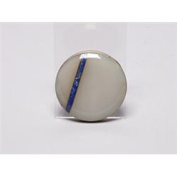 Art Deco Lapis, Onyx & Brass Paperweight