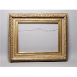 Gilt Wood and Plaster Frame