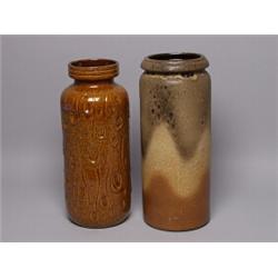 Two Large German Pottery Vases