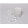 Image 1 : Scan. Art Glass Cream, Sugar and Coasters
