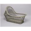 Image 1 : Old Wicker Baby Cradle 