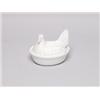 Image 1 : Milk Glass Covered Chicken Candy Dish