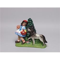 Little Red Riding Hood Chalk Doorstop