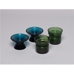 Two Pairs Kai Franck Candleholders