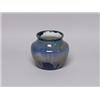 Image 1 : Mottled Blue Arts & Crafts Pottery Vase