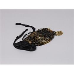 Beaded Black Evening Bag 1920s