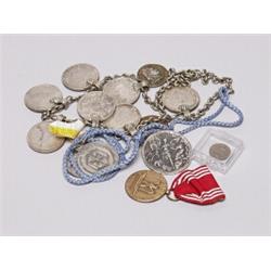 Bag of Miscellaneous Medals & Token