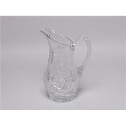 Antique Cut Crystal Water Pitcher