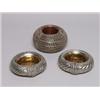 Image 1 : Three Indian Silver Plated Vessels