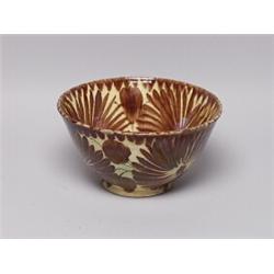 Antique Glazed Ceramic Bowl