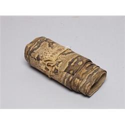 Very Large Old Snakeskin