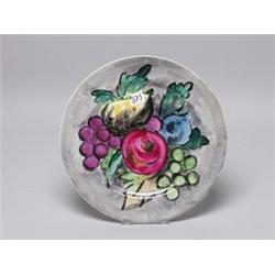 Limoges Porcelaine of  Paris Painted Plate