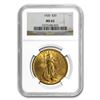 1920 $20 St. Gaudens Gold Double Eagle MS-62 NGC