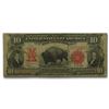 Image 1 : 1901 $10 United States Note Bison VG