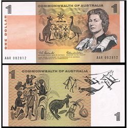 1966 Coombs/Wilson QEII One Dollar Note