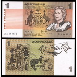 1979 Knight/Stone QEII One Dollar Note