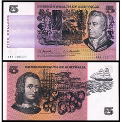 1967 Coombs/Randall QEII Five Dollar Note
