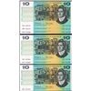 Image 1 : 1966 Coombs/Wilson QEII Ten Dollar Note x 6