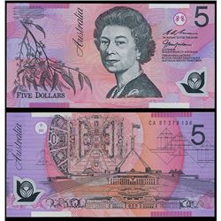 1997 Macfarlane/Evans QEII Five Dollar Note