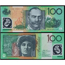 1996 Evans/Fraser QEII One Hundred Dollar Note
