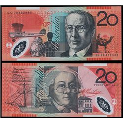 2006 Macfarlane/Henry AA02 1st Prefix Twenty Dollar Note