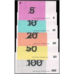 Decimal Banknote Changeover Training Type Set