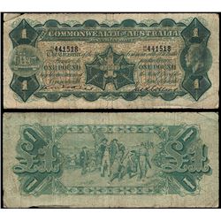 1926 Kell/Collins KGV One Pound Note - R.24