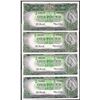 Image 1 : 1961 Coombs/Wilson QEII One Pound Note x 4