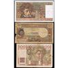 Image 1 : French Banknotes x 3