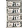 Image 1 : USA One Dollar Silver Certificates x 4