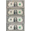 Image 1 : USA One Dollar Note x 4
