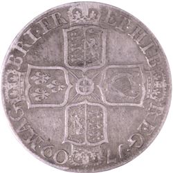 1709 Great Britain QA Half Crown