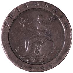 1797 Great Britain Cartwheel Twopence