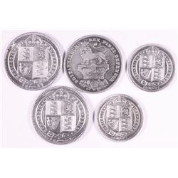 Small collection of British smaller Silver Denominations