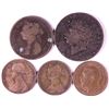 Image 2 : Small collection of British smaller Copper denominations
