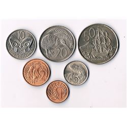 1967 New Zealand Uncirculated Set