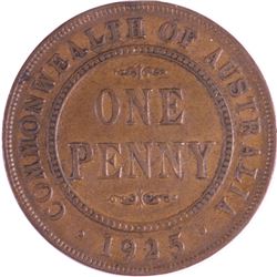 1925 Australian KGV Penny