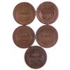 Image 1 : 1925 Australian KGV Penny x 5