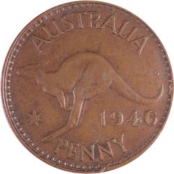 1946 Australian KGVI Penny