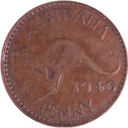 1946 Australian KGVI Penny