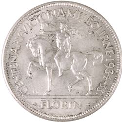 1934-5 Melbourne Centenary Florin