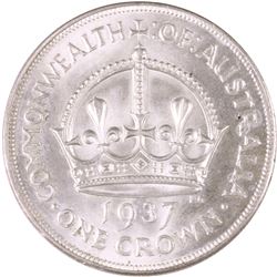 1937 Australian KGVI Crown